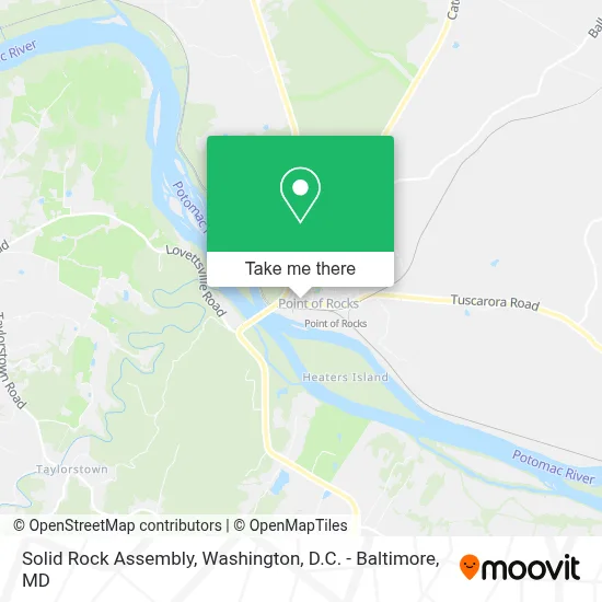 Solid Rock Assembly map