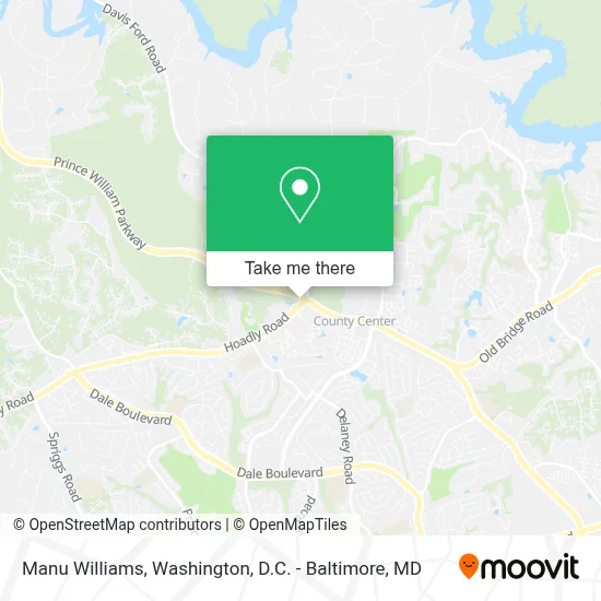 Manu Williams map