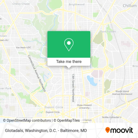 Glotadals map