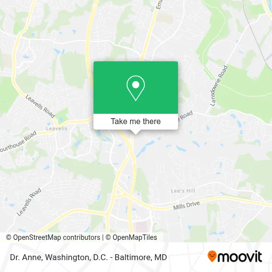 Dr. Anne map