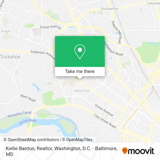 Kellie Banton, Realtor map
