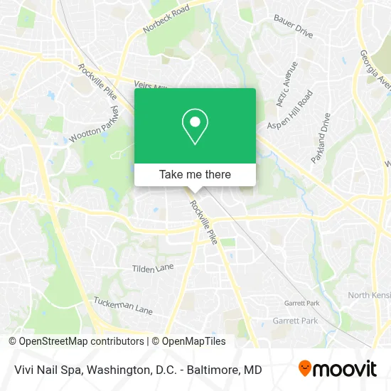 Vivi Nail Spa map