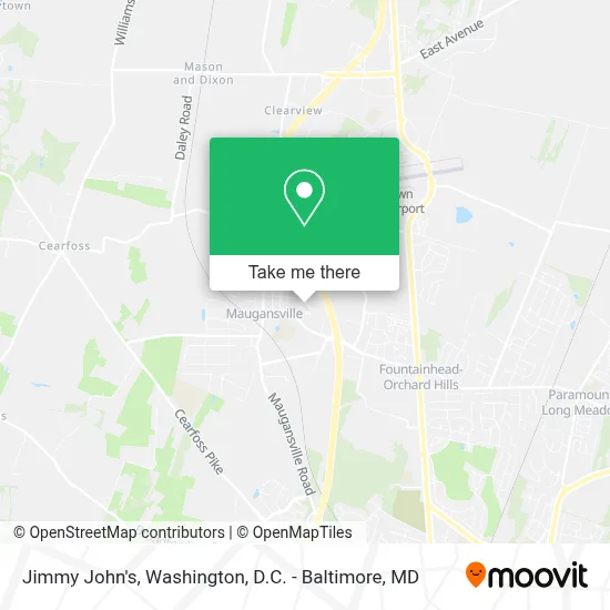 Jimmy John's map