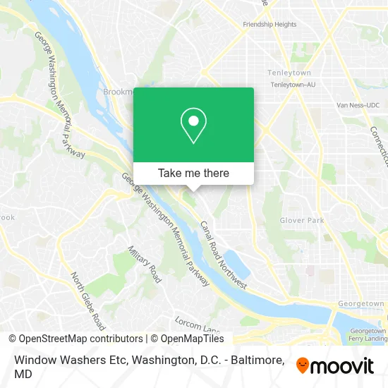Window Washers Etc map