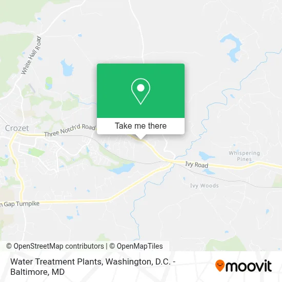 Water Treatment Plants map