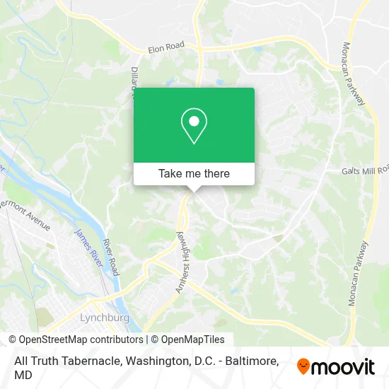 All Truth Tabernacle map