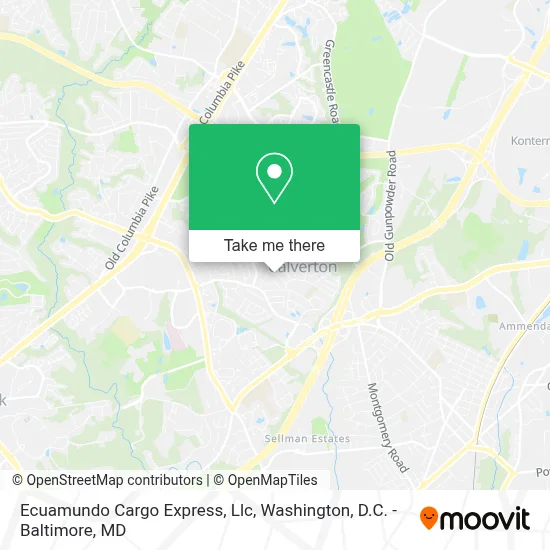 Ecuamundo Cargo Express, Llc map