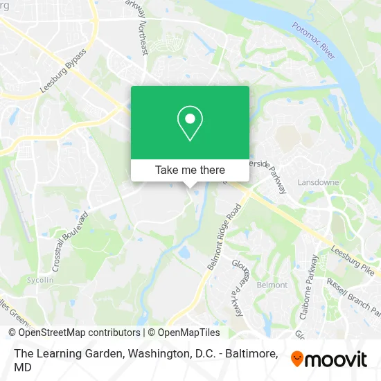 The Learning Garden map