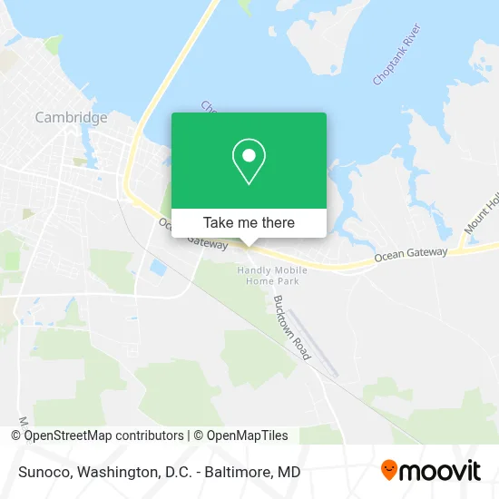 Sunoco map