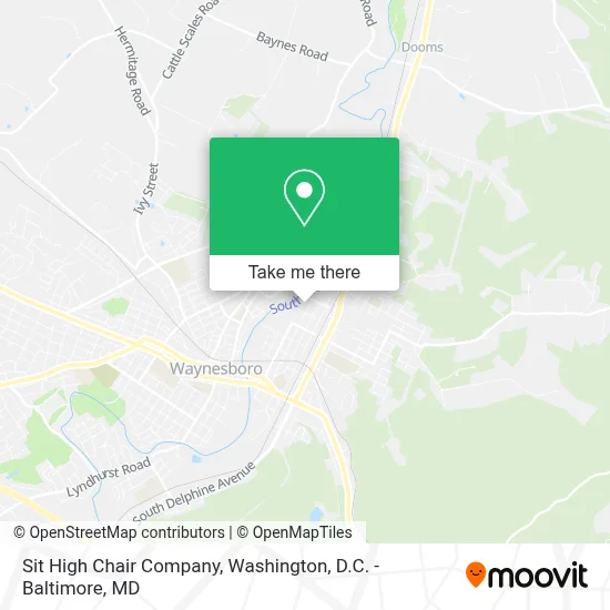 Sit High Chair Company map