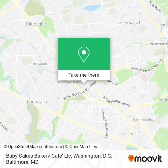 Baby Cakes Bakery-Cafe' Llc map