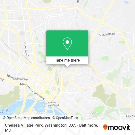 Chelsea Village Park map