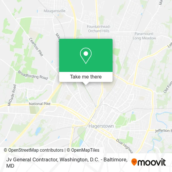 Jv General Contractor map