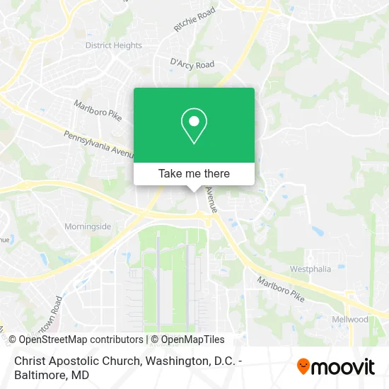 Christ Apostolic Church map