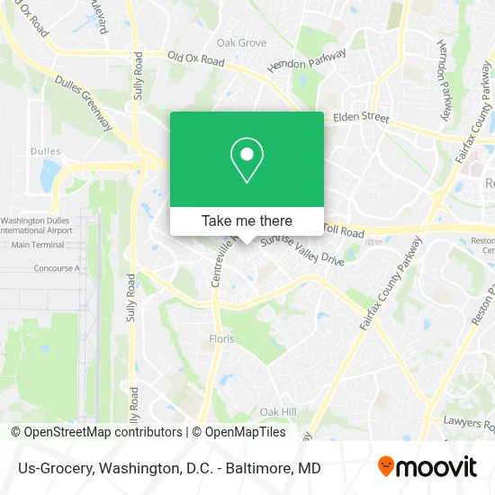 Us-Grocery map