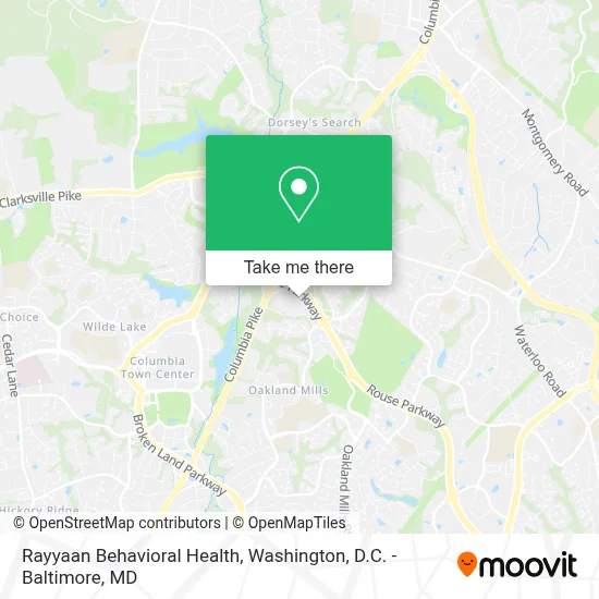 Rayyaan Behavioral Health map