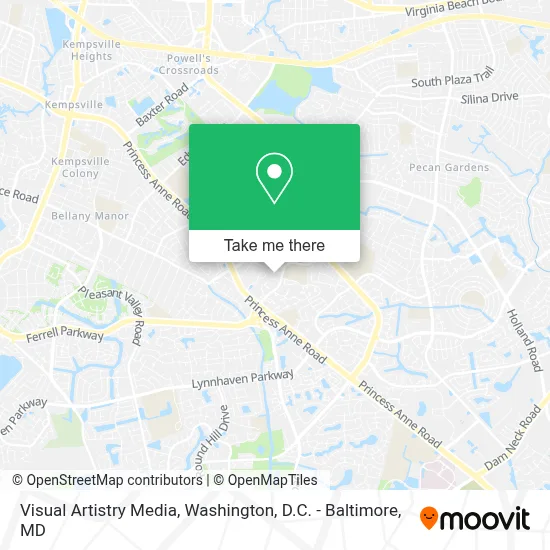 Visual Artistry Media map