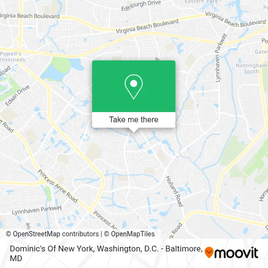 Dominic's Of New York map