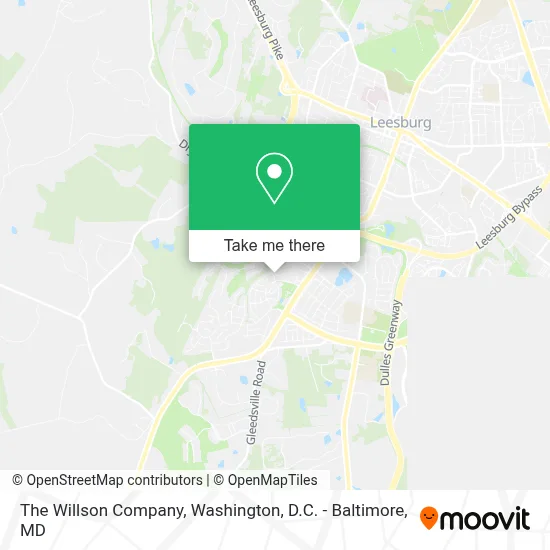 The Willson Company map