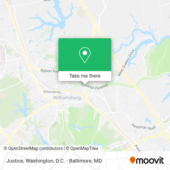 Justice map