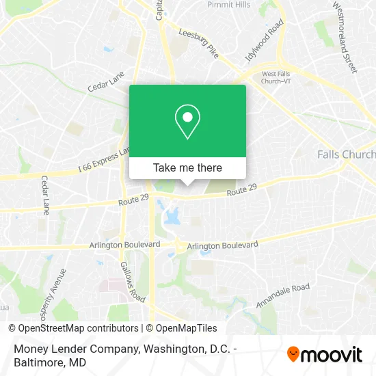 Money Lender Company map