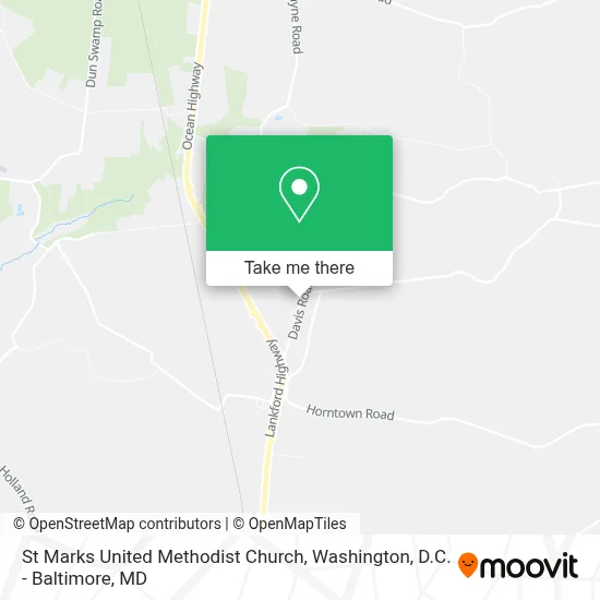 St Marks United Methodist Church map