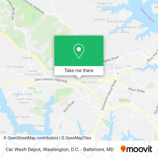 Car Wash Depot map
