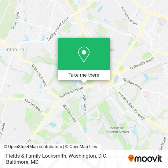 Fields & Family Locksmith map
