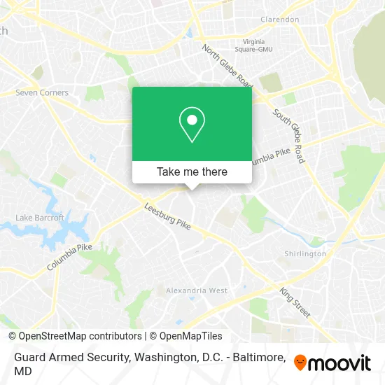 Guard Armed Security map
