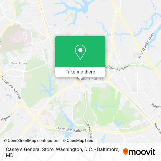 Casey's General Store map