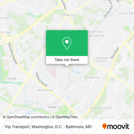 Vip Transport map