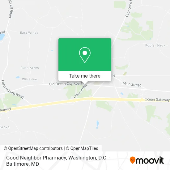 Good Neighbor Pharmacy map