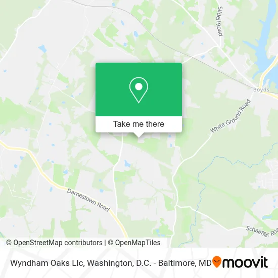 Wyndham Oaks Llc map