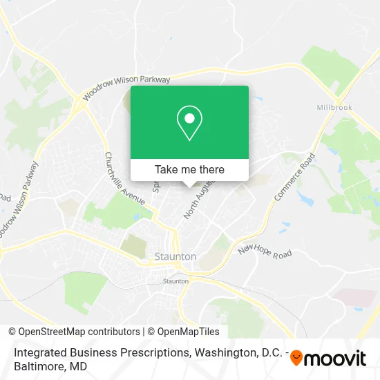 Integrated Business Prescriptions map