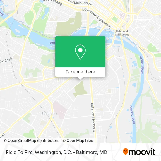 Field To Fire map