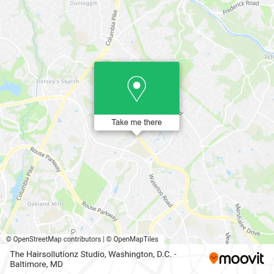 The Hairsollutionz Studio map