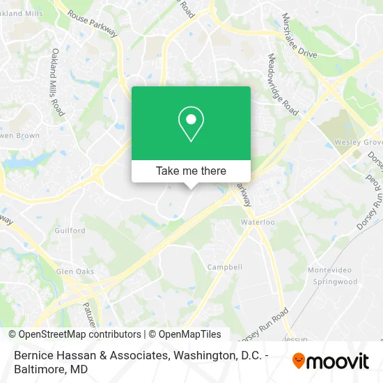Bernice Hassan & Associates map