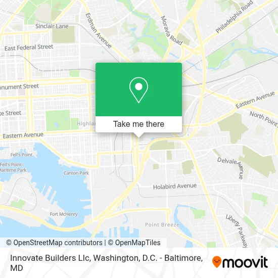 Innovate Builders Llc map