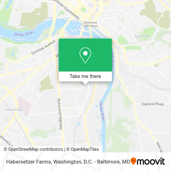 Habersetzer Farms map