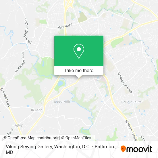 Viking Sewing Gallery map