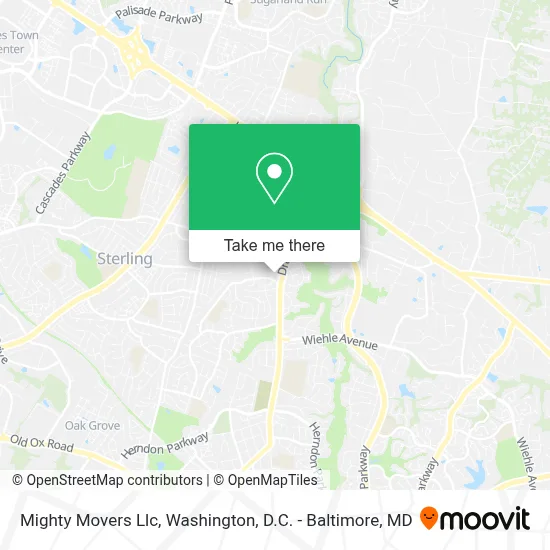 Mighty Movers Llc map