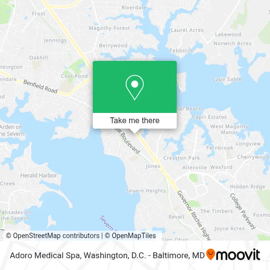 Adoro Medical Spa map