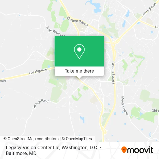 Legacy Vision Center Llc map