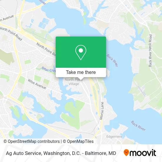 Ag Auto Service map