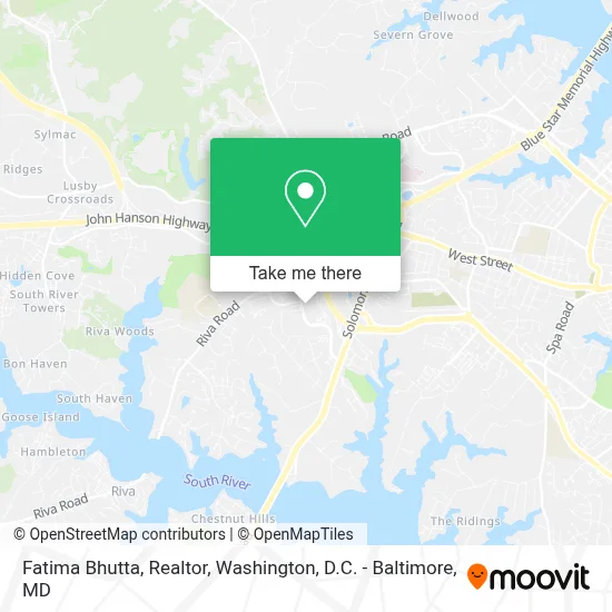 Fatima Bhutta, Realtor map