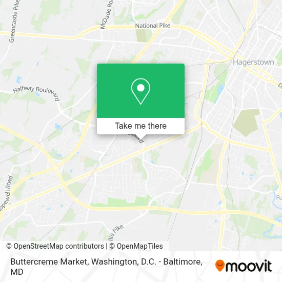 Buttercreme Market map