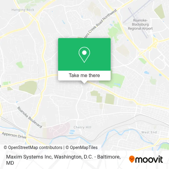 Maxim Systems Inc map