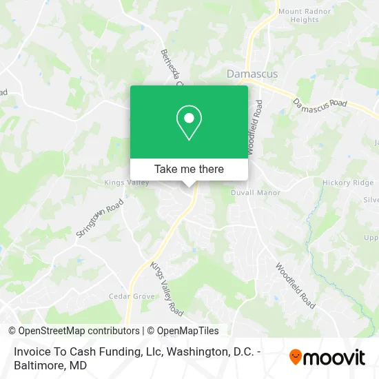 Invoice To Cash Funding, Llc map