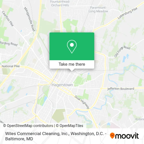 Wiles Commercial Cleaning, Inc. map