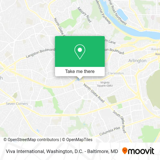 Viva International map